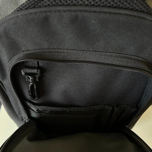 2 Tone Black/Gray Bag Boy Backpack/Book Bag/Carry On Bag - Picture 6 of 9